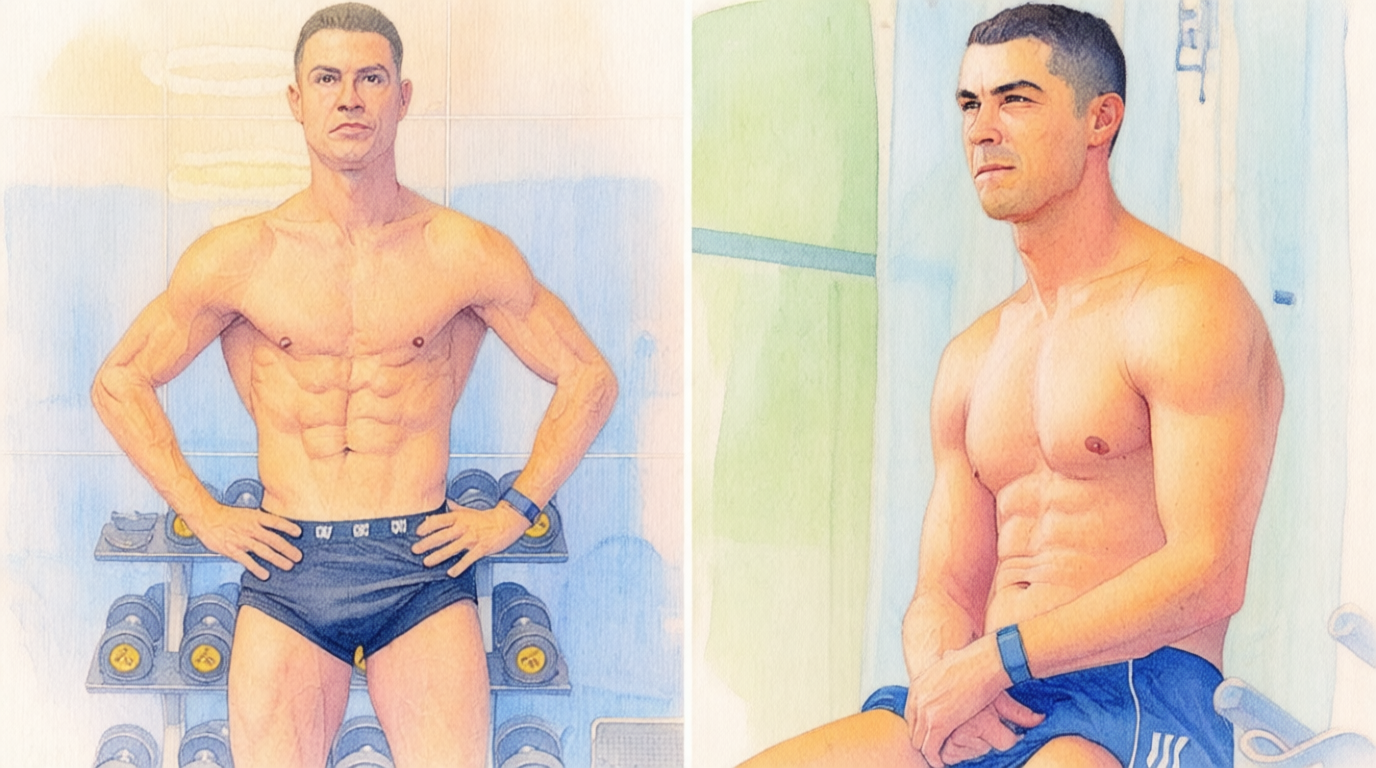 Ronaldo's Intense Routine: Polyphasic Sleep & 2 AM Saunas Revealed