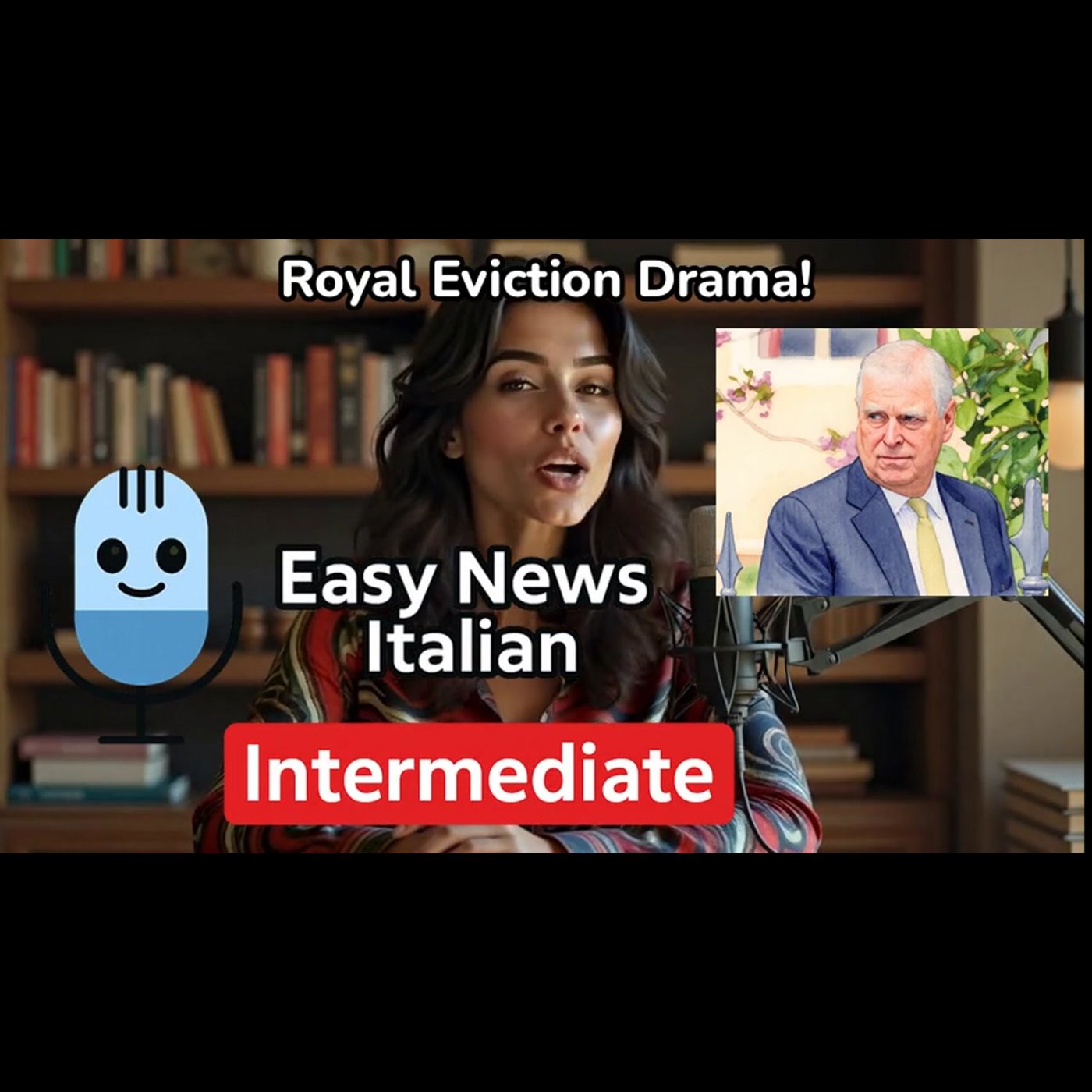 Why King Charles Evicted Prince Andrew from Royal Lodge | Intermediate #LearnItalian episode artwork
