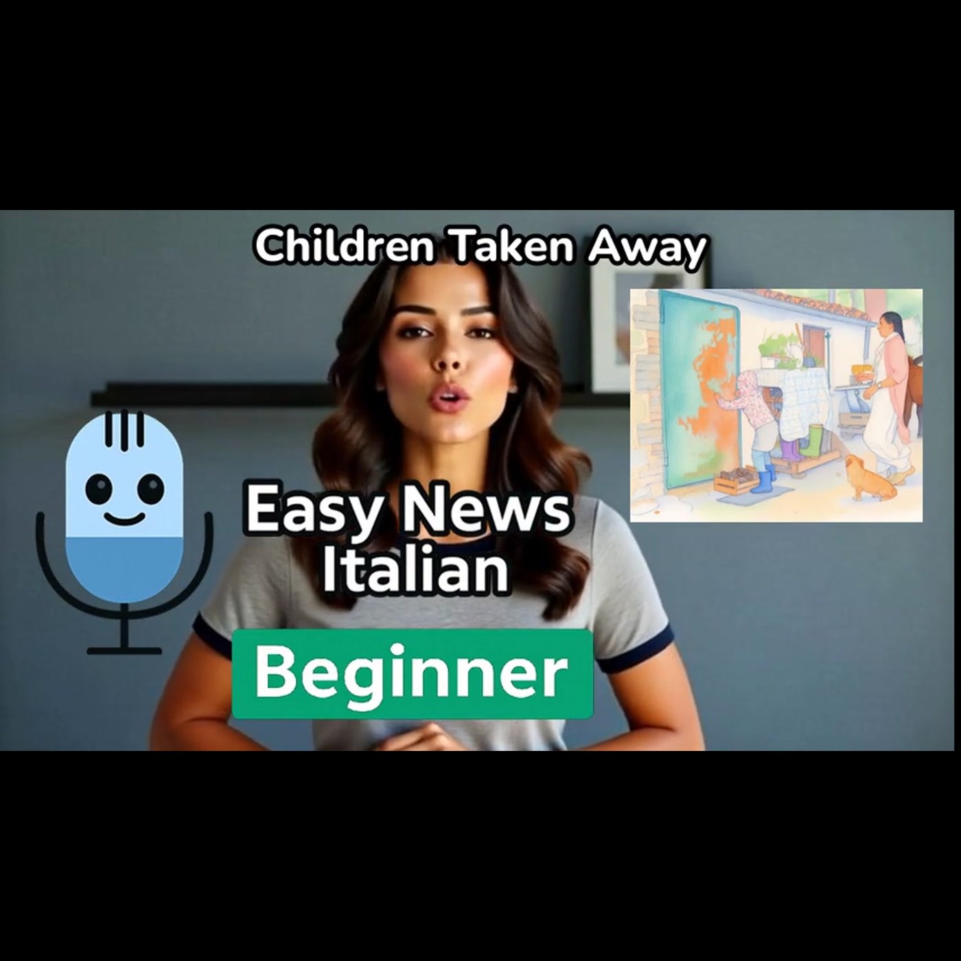 Why Three Kids Were Removed from Their 'Forest Home' | Beginner #LearnItalian episode artwork