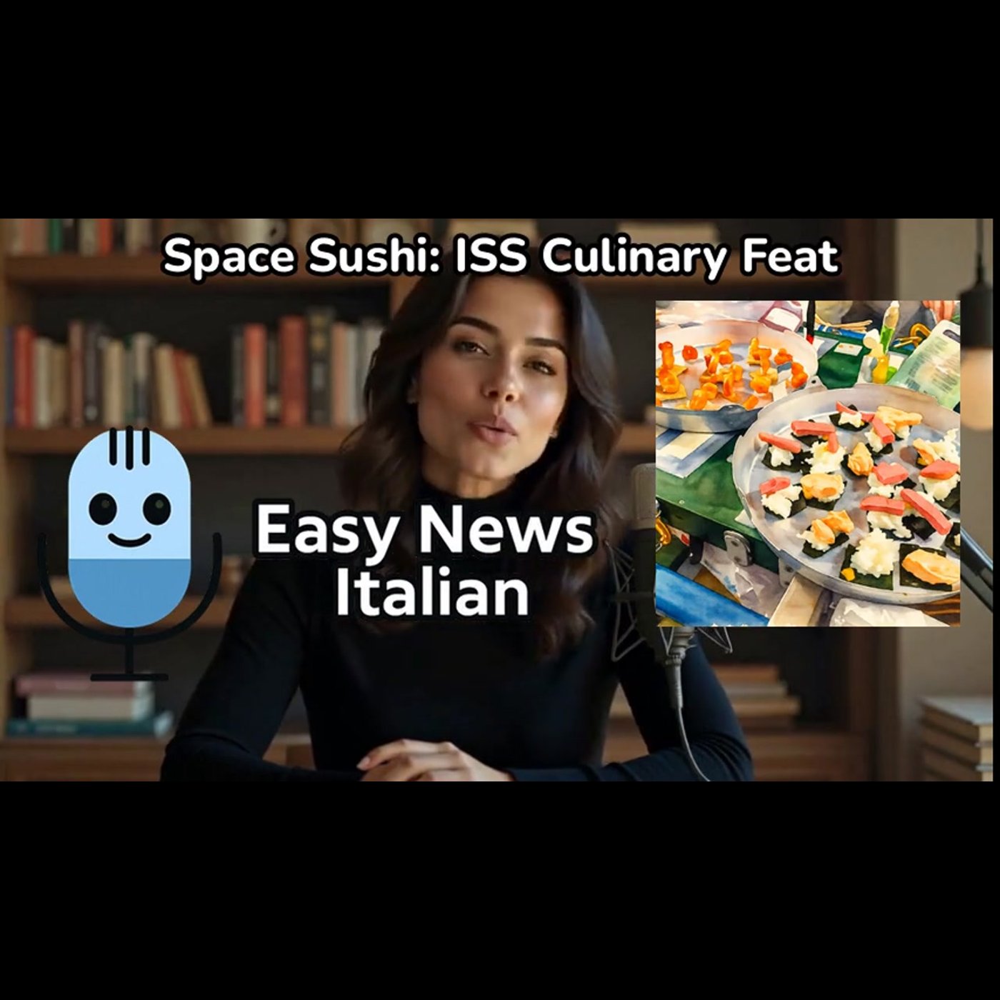 How NASA Astronauts Created Space Sushi in Microgravity | Beginner #LearnItalian episode artwork