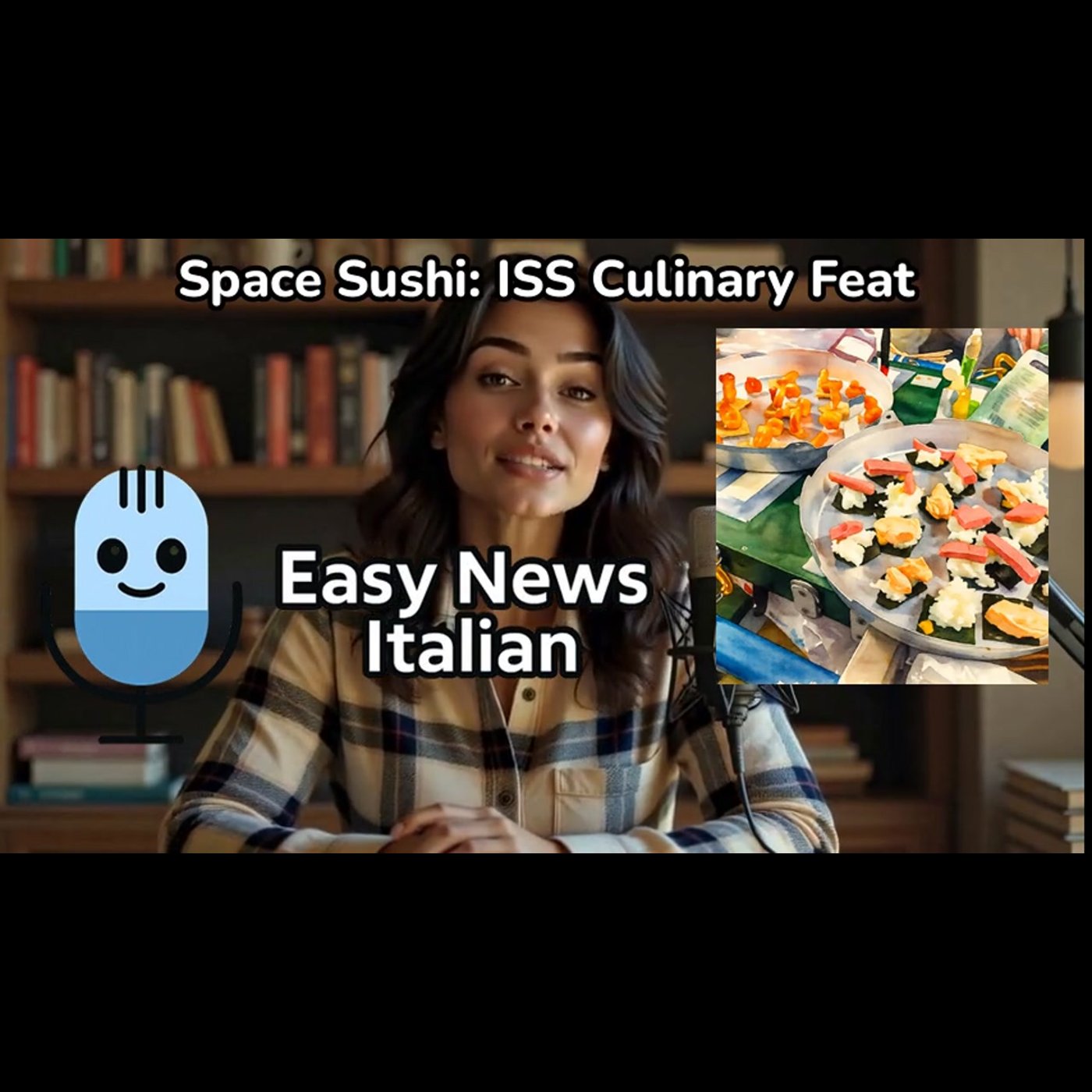 How NASA Astronauts Created Space Sushi in Microgravity | Intermediate #LearnItalian episode artwork