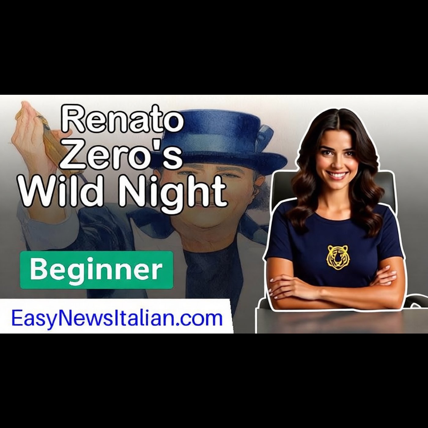 Renato Zero's Shocking Night: The Birth of 'Triangolo' Explained | Beginner #LearnItalian