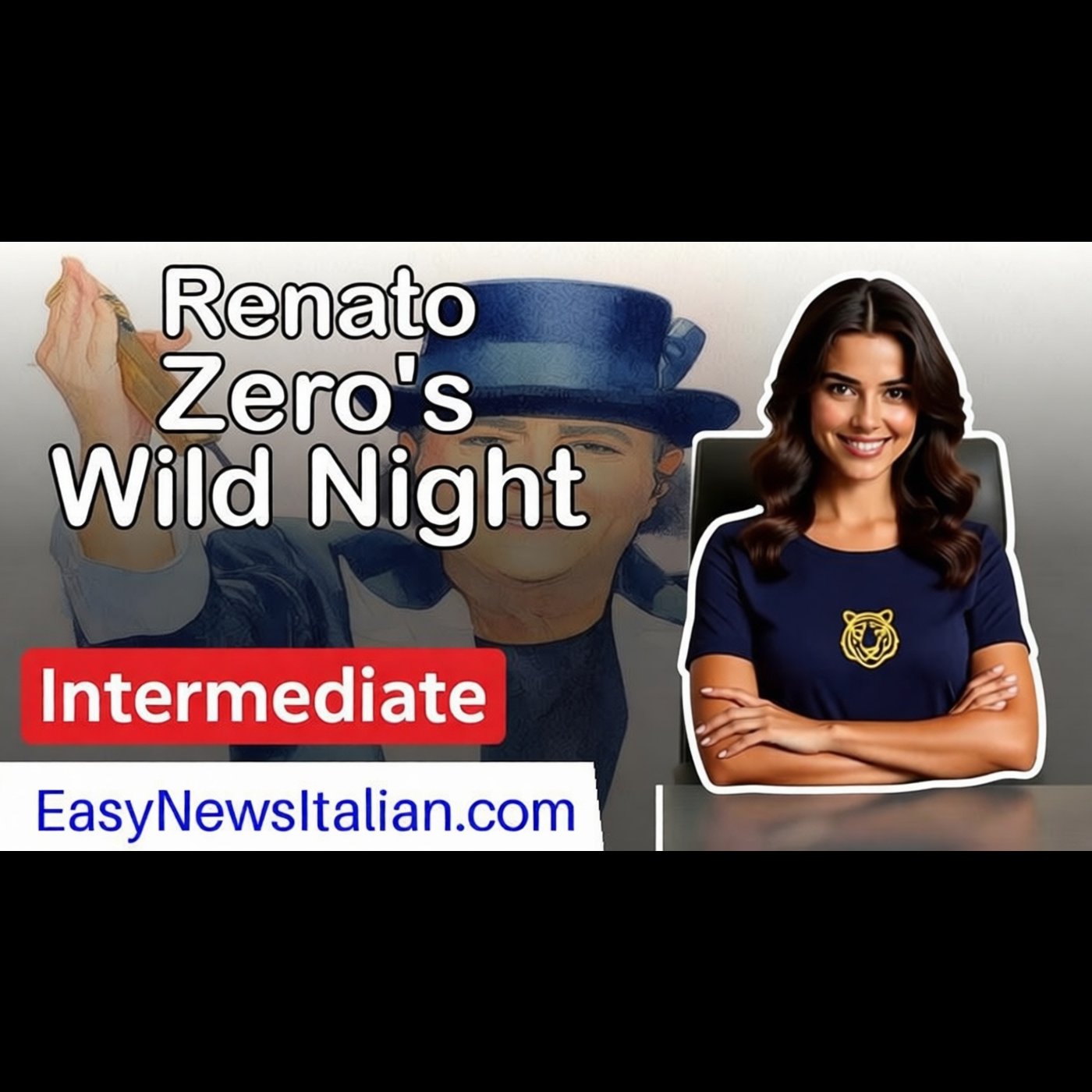 Renato Zero's Shocking Night: The Birth of 'Triangolo' Explained | Intermediate #LearnItalian
