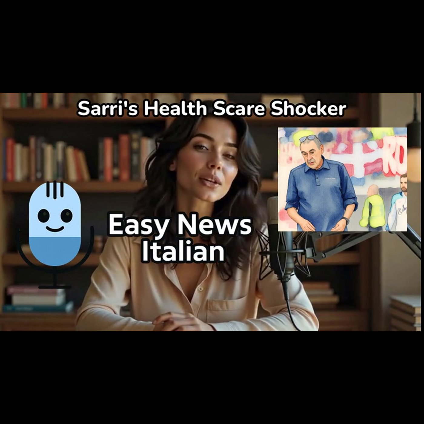 Breaking: Sarri Falls Ill After Intense Lazio-Torino Match | Beginner #LearnItalian episode artwork