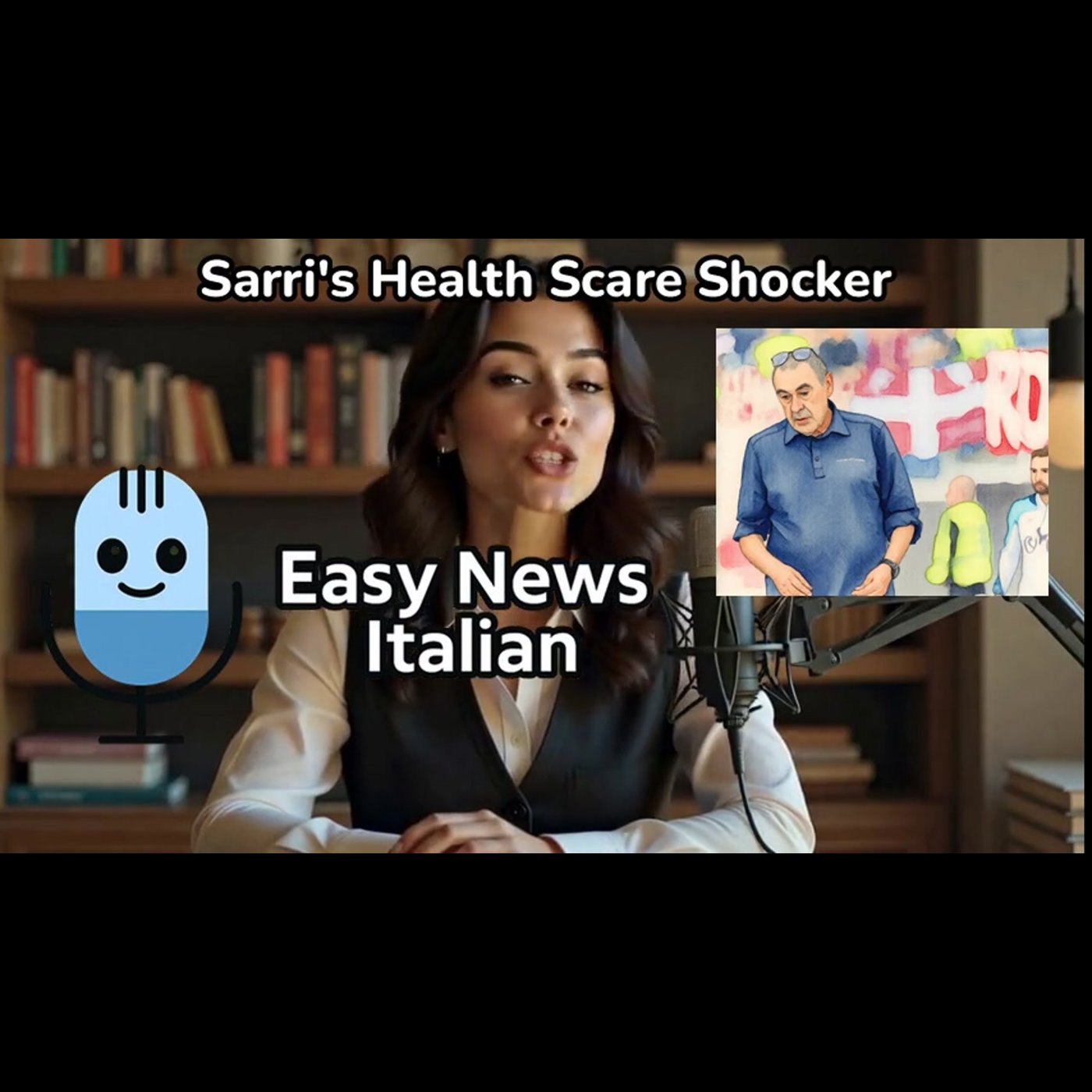 Breaking: Sarri Falls Ill After Intense Lazio-Torino Match | Intermediate #LearnItalian episode artwork