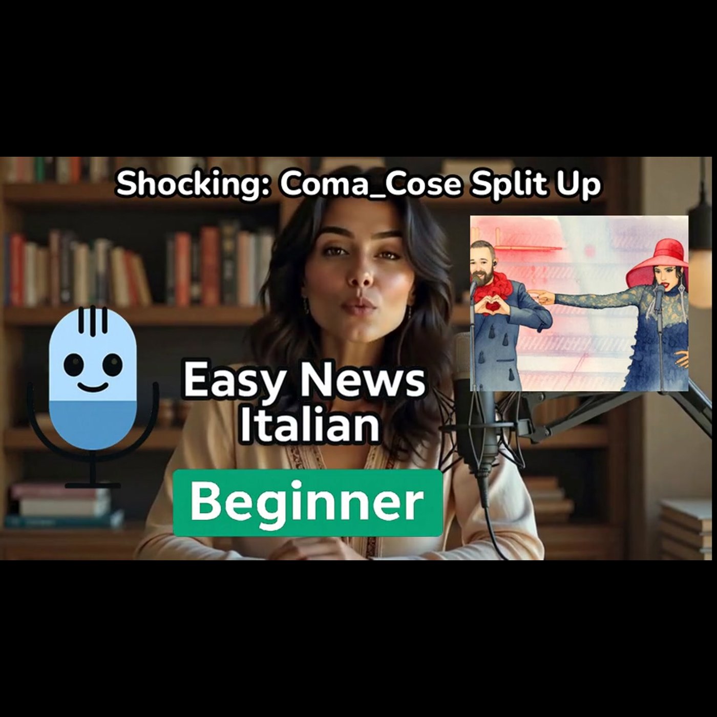 Breaking: Coma_Cose Duo Fausto & Francesca Announce Separation After 10 ... | Beginner #LearnItalian episode artwork