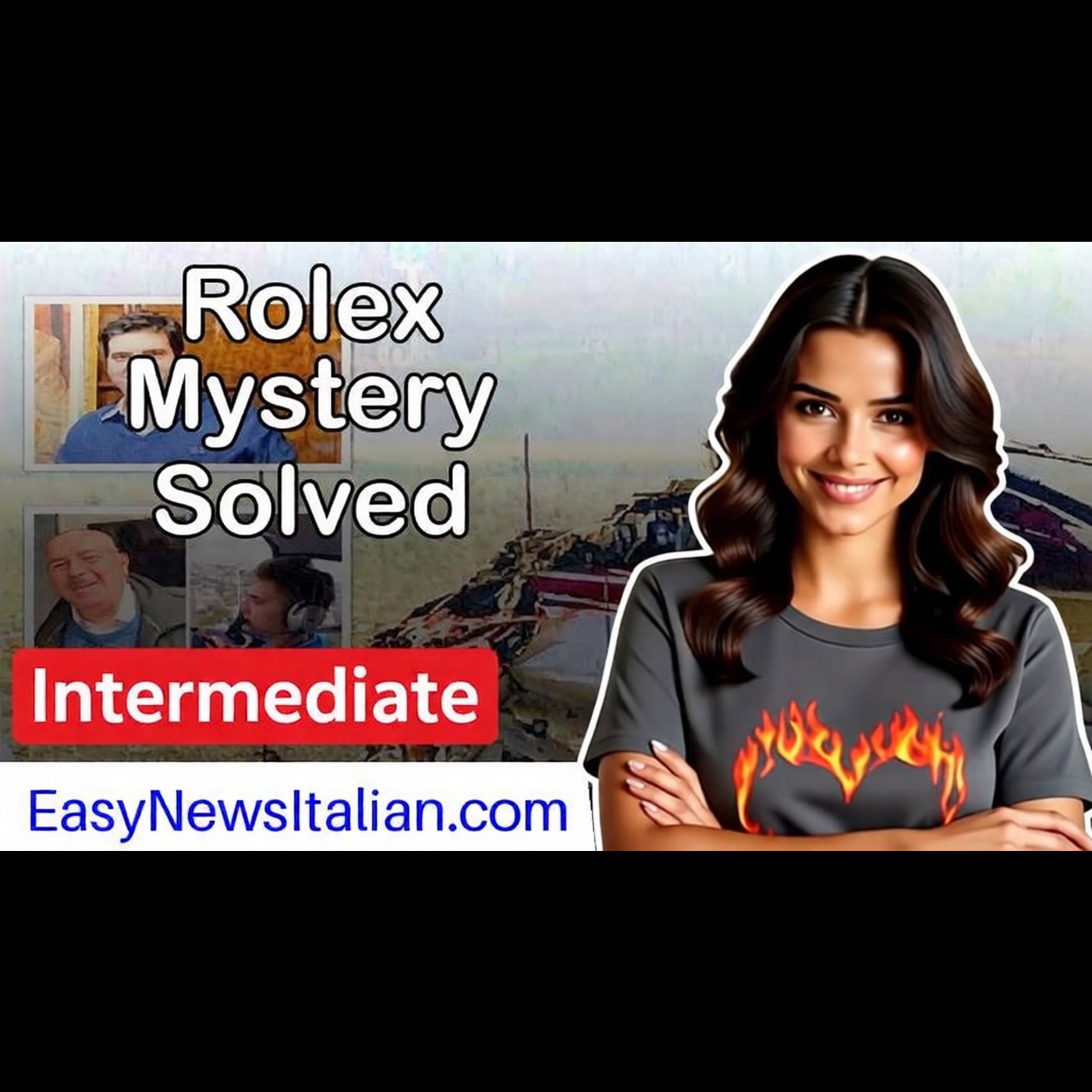 Rolex Found in Trash After Helicopter Crash: The Shocking Truth | Intermediate #LearnItalian episode artwork