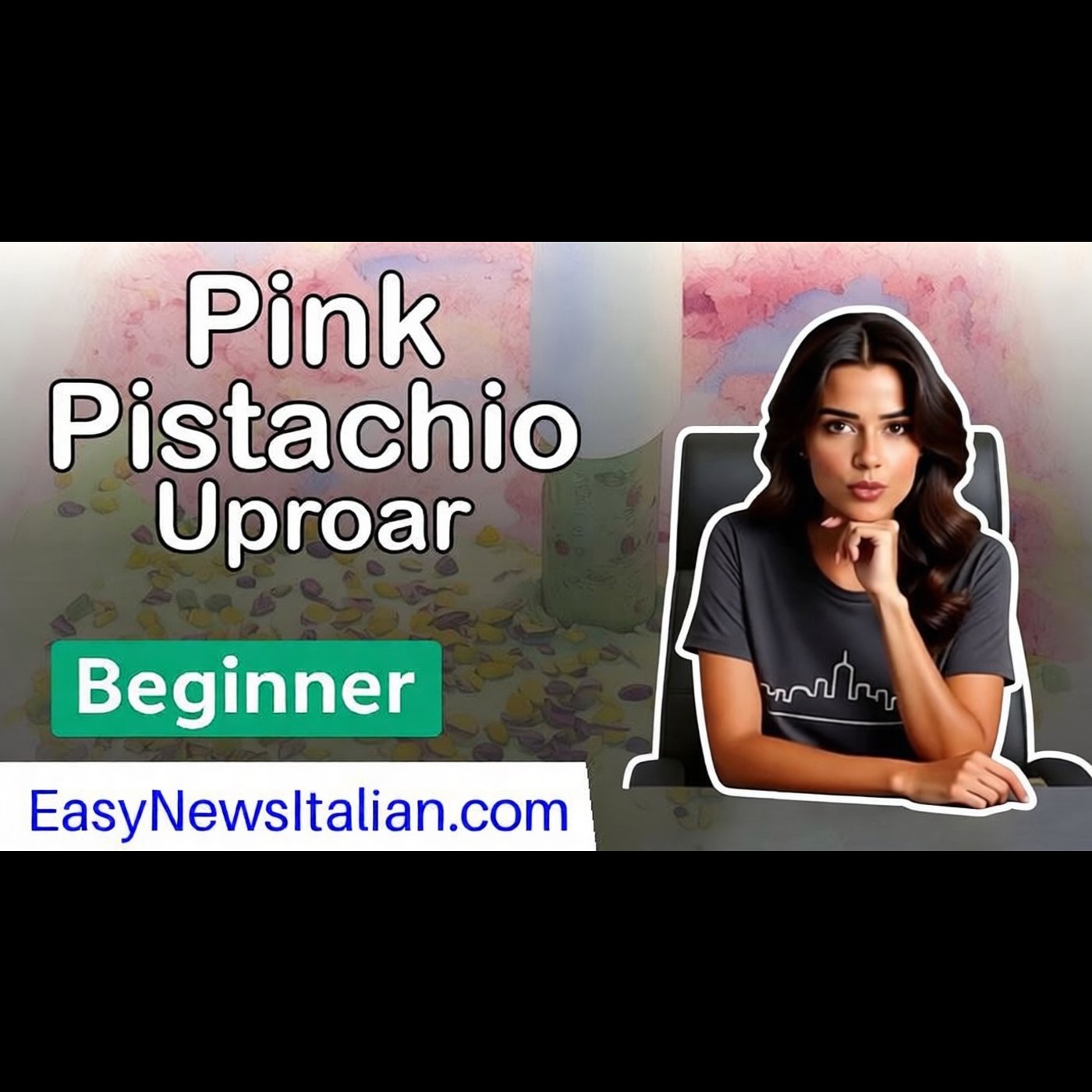 Why a Pink 'Gay Pistachio' Ice Cream Sparked Controversy in Catania | Beginner #LearnItalian episode artwork