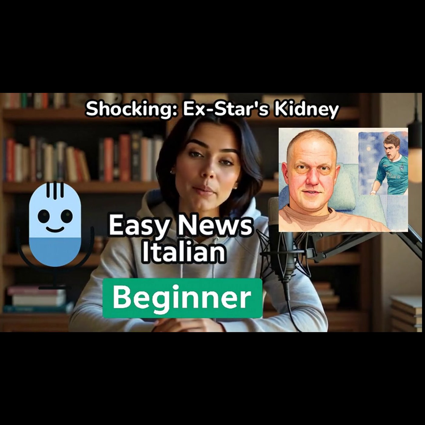 Ex-Footballer Klasnic Reveals Shocking Truth About Drugs in Football | Beginner #LearnItalian episode artwork