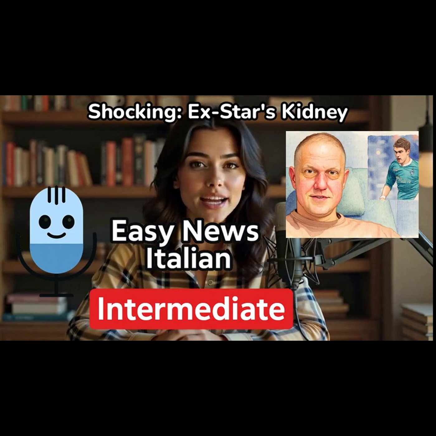 Ex-Footballer Klasnic Reveals Shocking Truth About Drugs in Football | Intermediate #LearnItalian episode artwork
