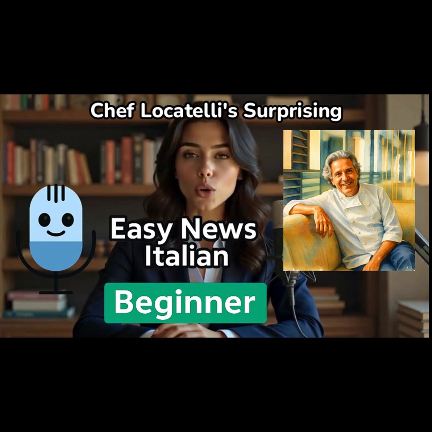 Why Chef Giorgio Locatelli Rivals Obama & Jagger in Global Appeal | Beginner #LearnItalian episode artwork