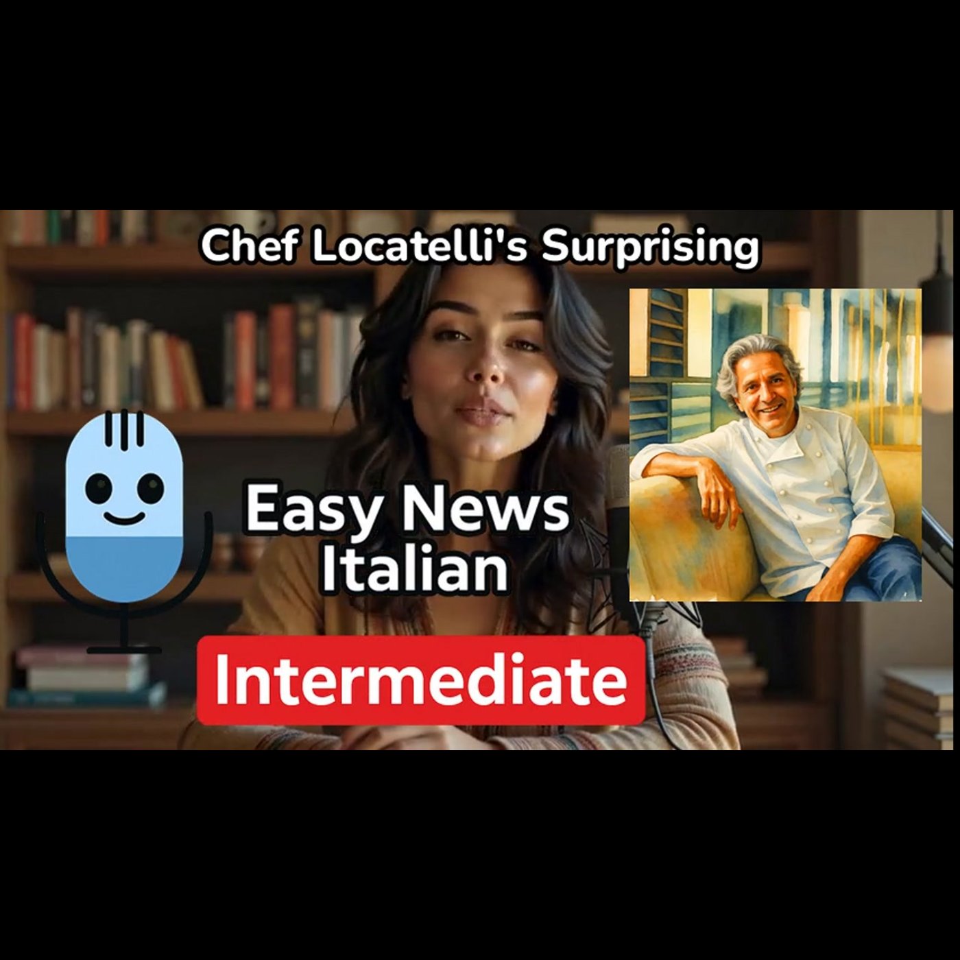 Why Chef Giorgio Locatelli Rivals Obama & Jagger in Global Appeal | Intermediate #LearnItalian episode artwork