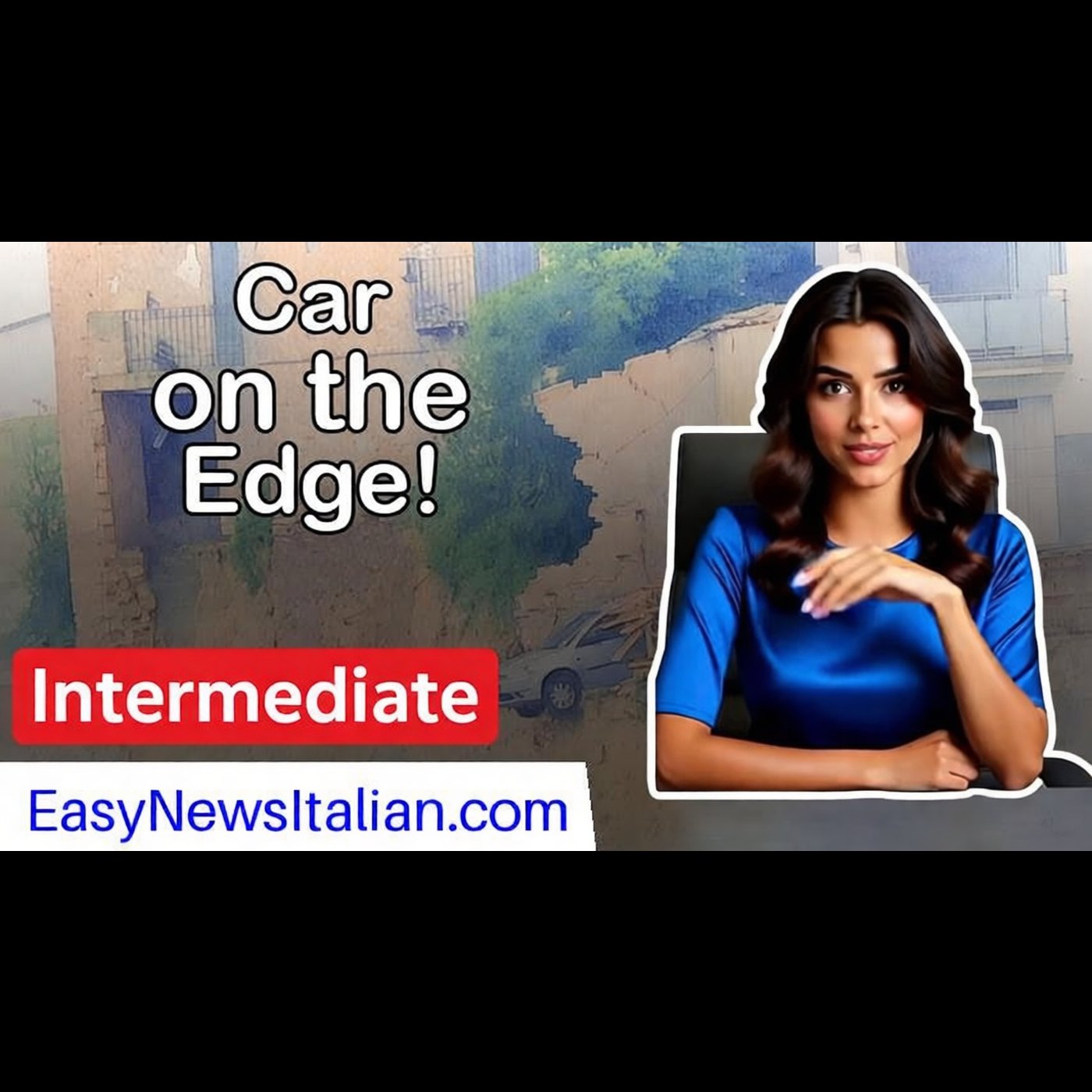Why This Car is Hanging on a Cliff in Niscemi | Intermediate #LearnItalian episode artwork
