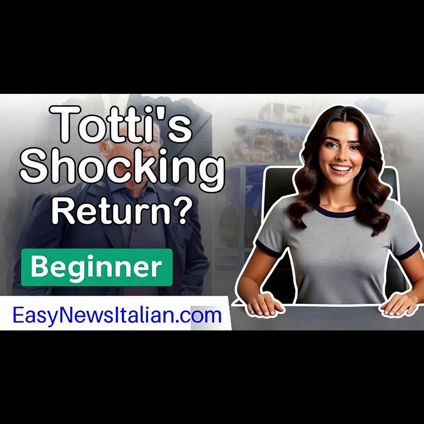 Is Totti Making a Comeback to Roma? Ranieri Hints at Possible Return | Beginner #LearnItalian