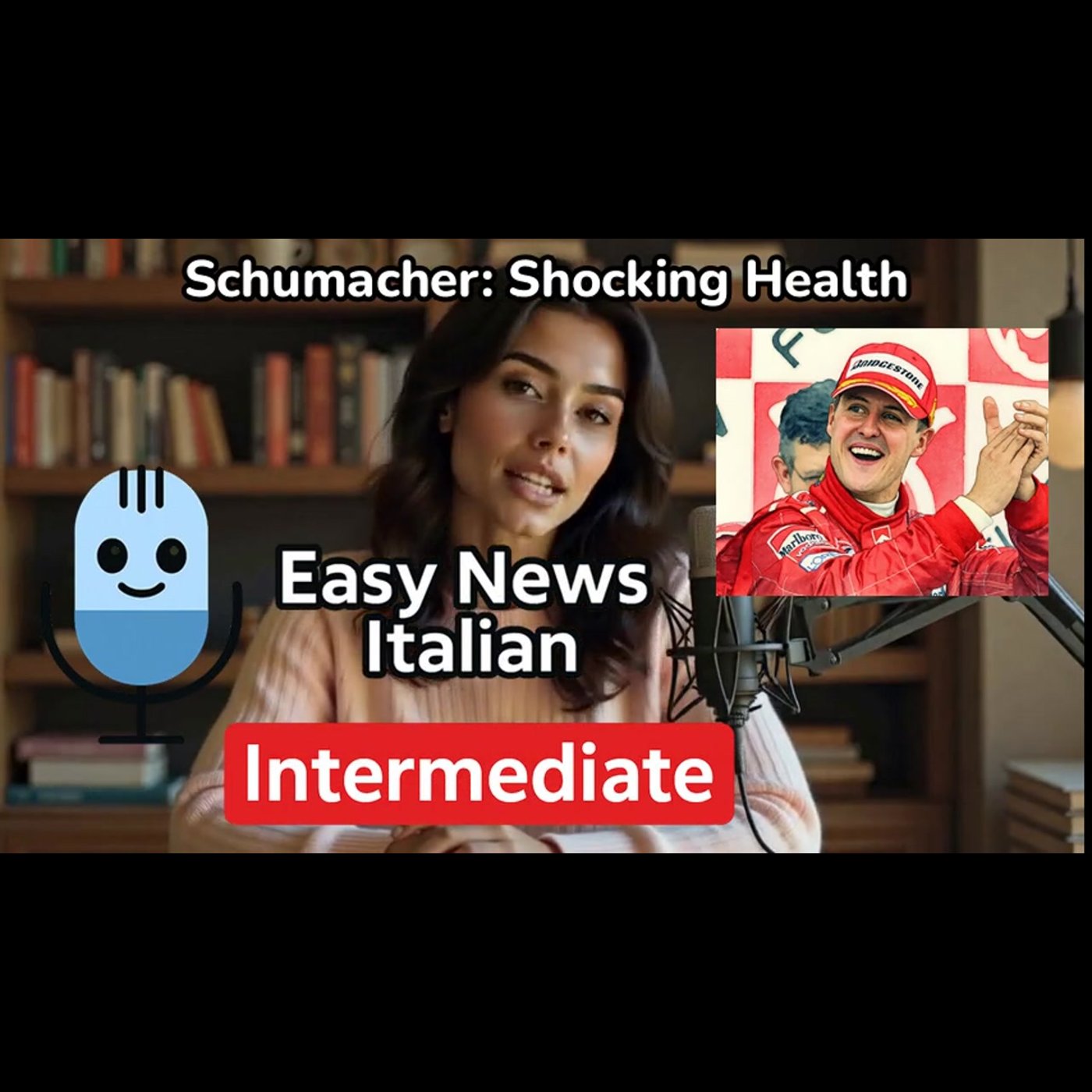 Michael Schumacher's Health: The Silent Struggle and New Hope Revealed | Intermediate #LearnItalian episode artwork