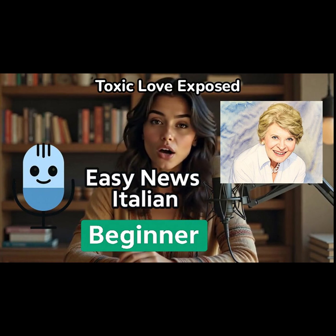 Sveva Casati Modignani Reveals Her Toxic Marriage and New Novel | Beginner #LearnItalian episode artwork