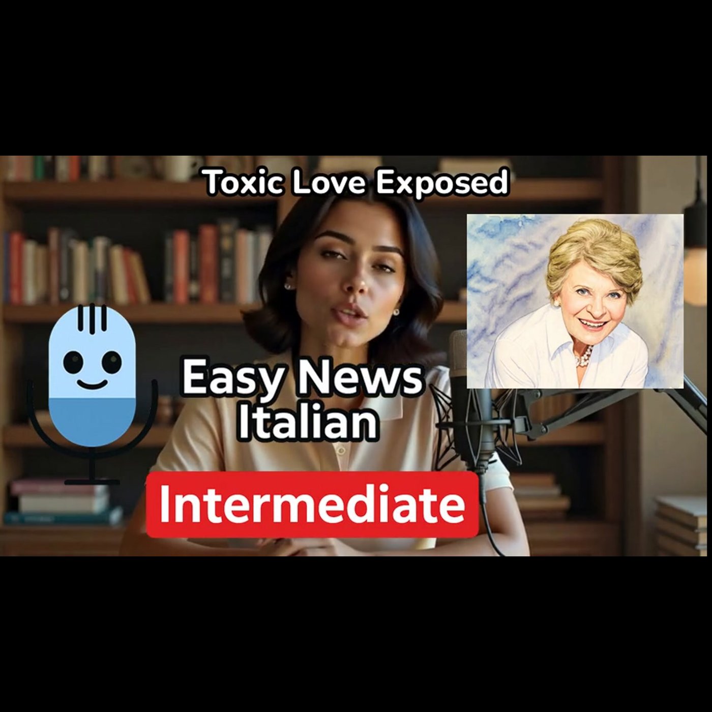Sveva Casati Modignani Reveals Her Toxic Marriage and New Novel | Intermediate #LearnItalian episode artwork