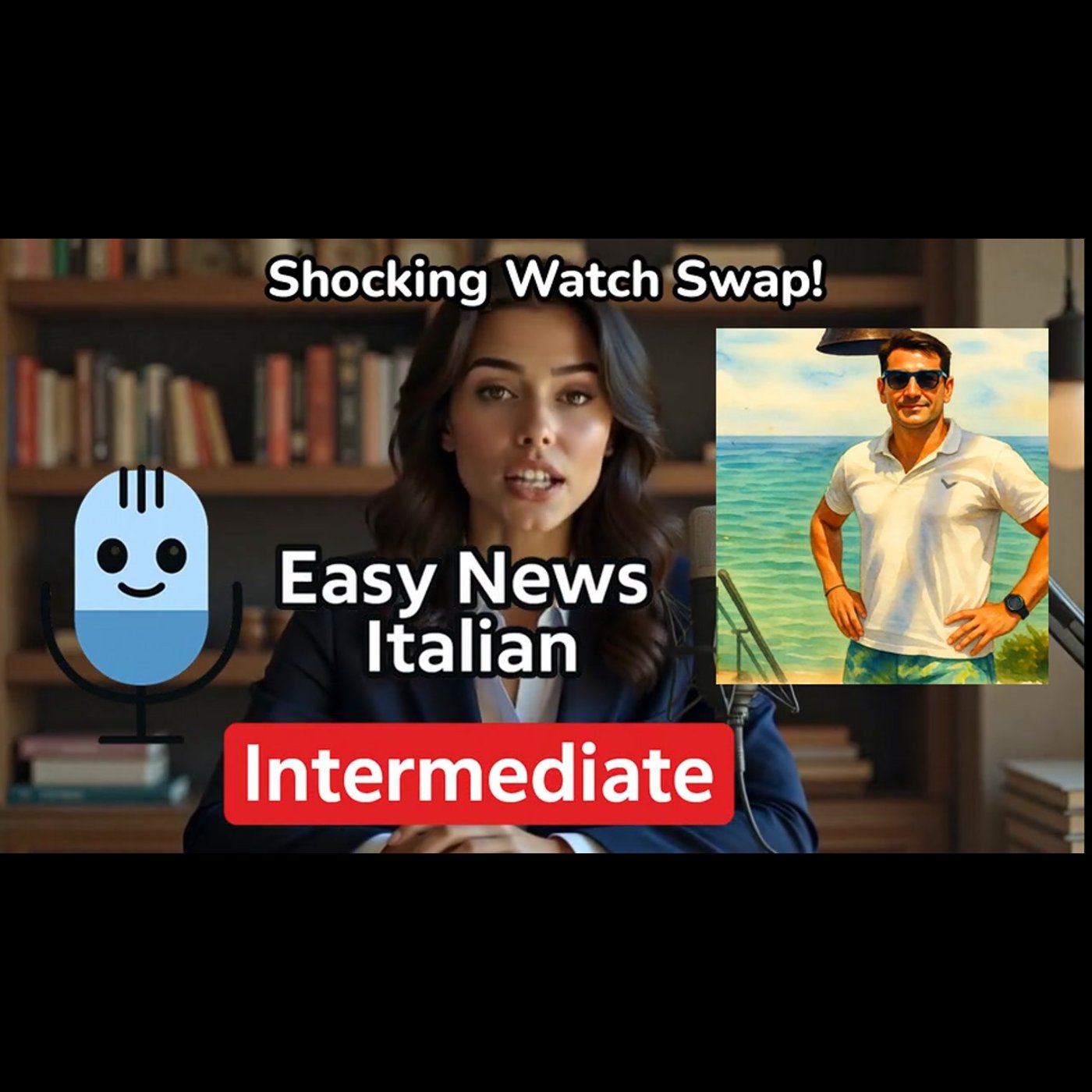 Iker Casillas Uncovers Shocking Watch Swap by Maid | Intermediate #LearnItalian episode artwork